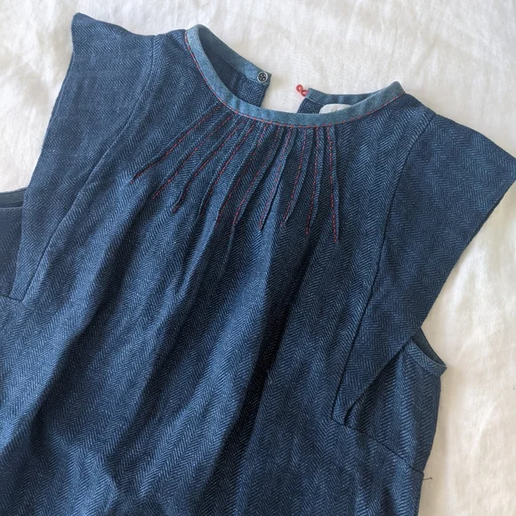 Linen Casilda Mut dress small NWOT - Picture 2 of 7